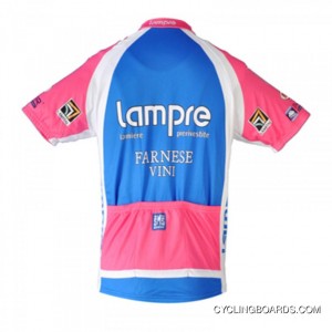 Latest 2010 Team Lampre Cycling Short Sleeve Jersey