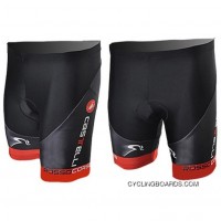 CASTELLI BLACK RED CYCLING SHORTS Online