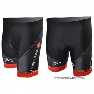 CASTELLI BLACK RED CYCLING SHORTS Online