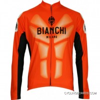 Bianchi Milano Long Sleeves Jersey Malta Orange Online