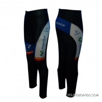 Movistar 2012 Spanish Champion Cycling Winter Pants Latest