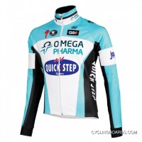 Free Shipping Omega Pharma-Quick Step Long Sleeve Jersey 2012