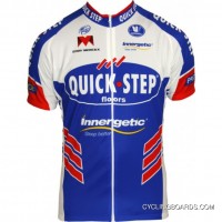Free Shipping QUICKSTEP 2011 Vermarc Radsport-Profi-Team - Short Sleeve Jersey
