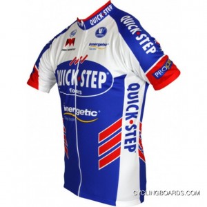 Free Shipping QUICKSTEP 2011 Vermarc Radsport-Profi-Team - Short Sleeve Jersey