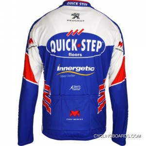 Quickstep 2011 Vermarc Radsport-Profi-Team Long Sleeve Jersey Jacket For Sale