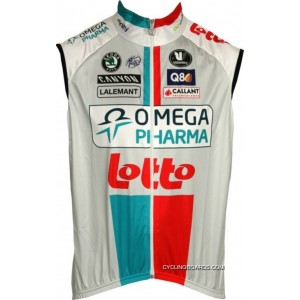 OMEGA PHARMA-LOTTO 2011 Vermarc Radsport-Profi-Team- Sleeveless Jersey Vest Coupon