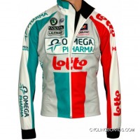 Omega Pharma-Lotto 2011 Vermarc Radsport-Profi-Team Winter Fleece Long Sleeve Jersey Jacket Latest