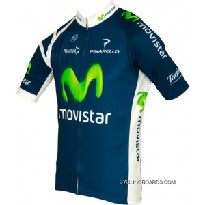 MOVISTAR 2012 Radsport-Profi-Team Short Sleeve Jersey Latest