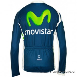 New Year Deals Movistar 2012 Radsport-Profi-Team Long Sleeve Jersey