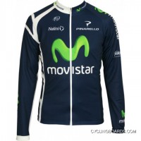 MOVISTAR 2011Radsport-Profi-Team Long Sleeve Jersey Best