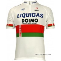 Liquigas Weißrussischer Meister 2010 Radsport-Profi-Team Short Sleeve Jersey Latest