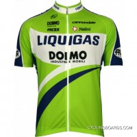 Liquigas 2010 Radsport-Profi-Team Short Sleeve Jersey Discount