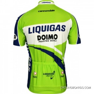 Liquigas 2010 Radsport-Profi-Team Short Sleeve Jersey Discount