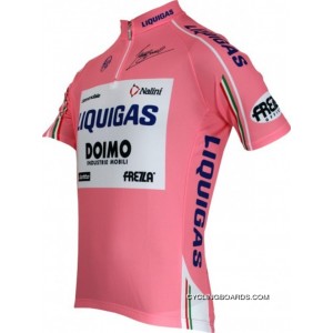 Liquigas 2010 Giro DItalia Sieger Radsport-Profi-Team Short Sleeve Jersey Top Deals