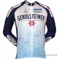 New Release Gerolsteiner 2003 Radsport-Profi-Team-Winter Fleece Long Sleeve Jersey