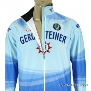 Gerolsteiner 2008 Radsport-Profi-Team-Winter Fleece Long Sleeve Jersey Jacket For Sale
