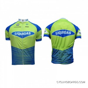 Super Deals 2012 Team Liquigas Cycling Short Sleeve Jersey Green Edtion