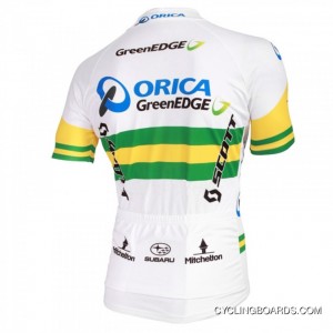 Orica Greenedge Short Sleeve Jersey Australian Champion 2012 New Year Deals