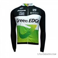 Top Deals 2012 Green EDGE Long Sleeve Winter Jersey