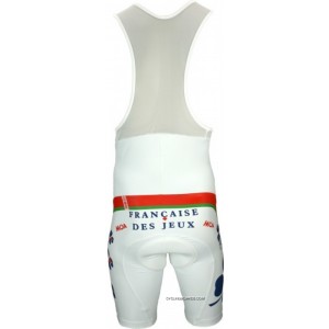 New Style Francaise Des Jeux Fdj Weißrussischer Meister 2008 - Radsport-Profi-Team - Bib Shorts