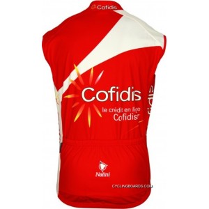Outlet Cofidis 2012 Radsport-Profi-Team - Sleeveless Jersey Vest