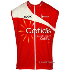 Outlet Cofidis 2012 Radsport-Profi-Team - Sleeveless Jersey Vest