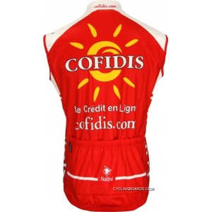 Cofidis 2011 Radsport-Profi-Team - Sleveless Jersey Vest Online