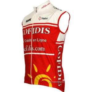 Cofidis 2011 Radsport-Profi-Team - Sleveless Jersey Vest Online