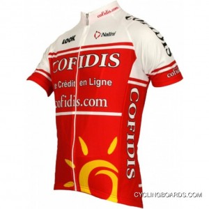 Cofidis 2011 Radsport-Profi-Team - Short Sleeve Jersey Super Deals