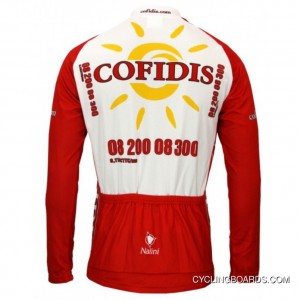 Best Cofidis 2009 Radsport-Profi-Team-Long Sleeve Jersey