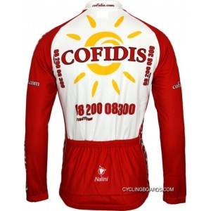 Cofidis 2008 - Radsport-Profi-Team-Long Sleeve Jersey Best
