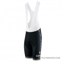 Bianchi World Champion Black Cycling Bib Shorts Victory Online