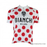 Bianchi Polka Dot - Tour De France Jersey Short Sleeve Top Deals