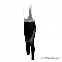 New 2012 CASTELLI GRAY-BLACK Cycling Winter Bib Pants Online