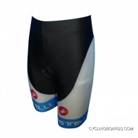 2012 New Castelli Blue-White Cycling Shorts Free Shipping