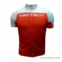 Super Deals 2012 CASTELLI RED Cycling Short Sleeve Jersey