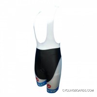 New Year Deals 2012 New Castelli Black-Blue Cycling Bib Shorts