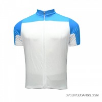 New 2012 Castelli White-Bluecycling Short Sleeve Jersey Discount