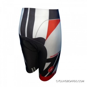 New 2012 CASTELLI BLACK -RED Cycling Shorts New Style