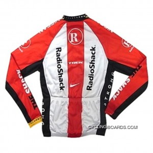 Online Radioshack Red Cycling Long Sleeve Jersey Tj-310-0516