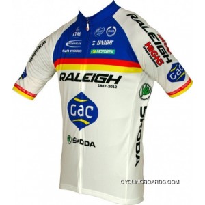 Coupon Raleigh 2012 Moa Professional Cycling Team - Cycling Short Jersey Tj-351-4642