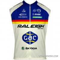 Top Deals Raleigh 2012 Moa Professional Cycling Team - Cycling Sleeveless Jersey Tj-710-8964