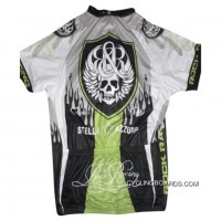Rock Racing Cycling Short Sleeve Jersey Green Tj-655-0745 Super Deals