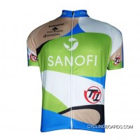 2012 Sanofi Team Short Sleeve Jersey Tj-376-1908 Super Deals