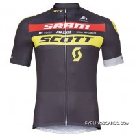 2017 Scott Sram Short Sleeve Cycling Jersey Bike Clothing Cycle Apparel Shirt TJ-795-5257 Best
