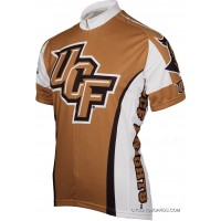 Best Ucf University Of Central Florida Golden Knights Cycling Jersey Short Sleeve Jersey Tj-175-1968