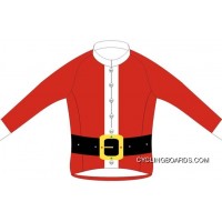Coupon Santa Claus Xmas Christmas Fleece Lined Winter Thermal Cycling Jersey Jacket Tj-531-0944