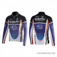 SUBARU Cycling Team Long Sleeve JACKET TJ-519-4273 Latest