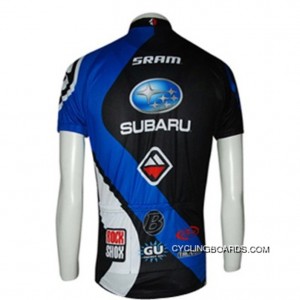 2010 Subaru Blue Short Sleeve Cycling Jersey Tj-145-6308 For Sale