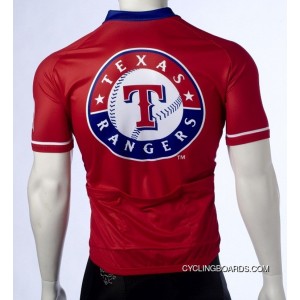Mlb Texas Rangers Cycling Jersey Bike Clothing Cycle Apparel Shirt Ciclismo Tj-307-6016 New Year Deals